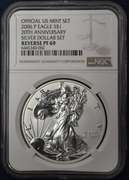 2006-P 20th Anniversary Silver Eagle From Silver Dollar Set NGC Reverse PF69