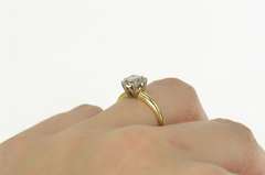 14K Yellow Gold 0.48 Ct G/VS1 1940's Diamond Engagement Ring