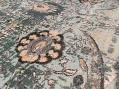 STUNNING VINTAGE REPRO RUG 6x8