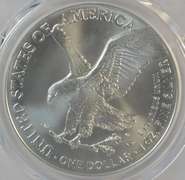 First Day of Issue Legacy Series 2021 PCGS MS70 $1 Eagle-Ty 2