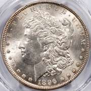1896 Morgan Dollar PCGS MS 63