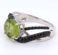 Sterling Silver Gemstone Ring