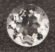 Glittering 3.64ct diamond white Topaz solitaire