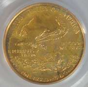 Better Pristine Gem BU 1998 $5 Gold Eagle coin. PCGS MS69