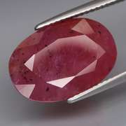 Huge! Unheated! 12.82ct pinkish red Winza Ruby