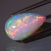 Captivating 2.95ct rainbow honeycomb flashing Opal