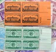 270 3 Cent Mint US Plate Blocks $32.49 Face Value