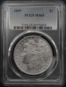 1899 Morgan Silver Dollar PCGS MS65 Low 330,000 Mintage