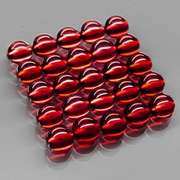 Gorgeous chianti red 11ct 25pc Garnet set