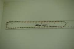 Italian Sterling Silver Twisted Omega Chain Necklace