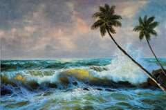 UNIQUE AND BEAUTIFUL PAINTING ON CANVAS