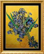 Vincent Van Gogh, Vase with Irises
