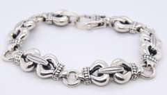 Sterling Silver Lagos Buckle Link Bracelet