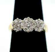 LADIES 14KT GOLD RING