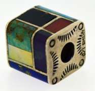 Sterling Silver D/T Emery Native American Navajo Pendant