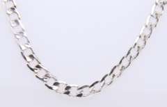 Italian Sterling Silver Chain Necklace