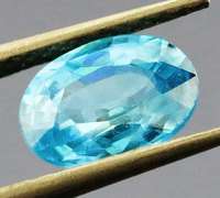 Super glittering! 1.22ct bi-color Cambodian Zircon