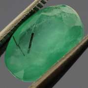 Fantastic color! 1.33ct vibrant green Colombian Emerald