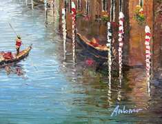 EXCELLENT BEAUTIFUL OIL PAINTING ON CANVAS