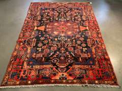 STUNNING VINTAGE PERSIAN RUG 5x7