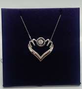 MOM IN HEART MOISSANITE PENDANT