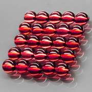 Gorgeous chianti red 10.66ct 25pc Garnet set