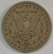 Scarce 1890-CC Morgan Silver Dollar in nice circ