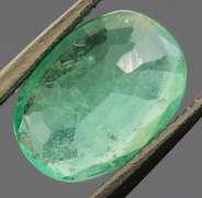 Fantastic color! 1.49ct vibrant green Colombian Emerald