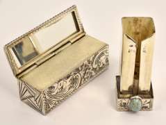 Nice Silver Lipstick Holder