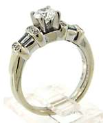 Sparkling .52ct Diamond Ring