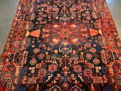 STUNNING VINTAGE PERSIAN RUG 5x7