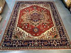 MAGNIFICENT SERAPI DESIGN RUG 8x10
