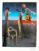 Salvador Dali, Woman with Head of Roses