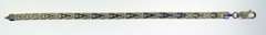 Italian Sterling Silver Riccio Chain Link Bracelet