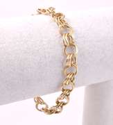 Darling Doubled Bracelet in 14K Yellow Gold
