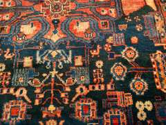 STUNNING VINTAGE PERSIAN RUG 5x7