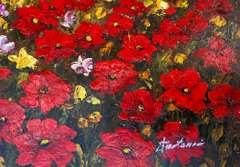 ONE OF A KIND BEAUTIFUL PAINTING ON CANVAS