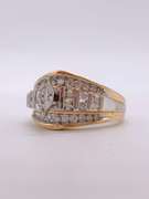 14K Diamond Ring