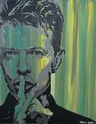 Original Artwork by Sierra Fath: David Bowie: One of A Kind Handmade Art
