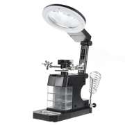 Soldering Iron Stand Holder Table Magnifier
