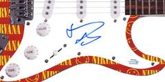 Dave Grohl Autographed Nirvana Foo Fighters Signed Guitar ACOA