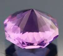 Pristine 4.56ct Portuguese cushion cut Bolivian Amethyst