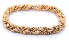 Majestic 18kt Vintage Double Rope Bracelet