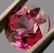 Ravishing 1.14ct rich violet pink Rhodolite Garnet solitaire