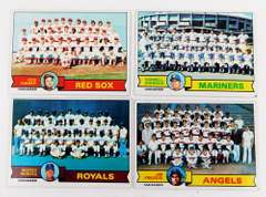 4 Topps 1979 Team Baseball Cards