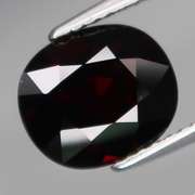 Midnight crimson 3.88ct Spessartite Garnet