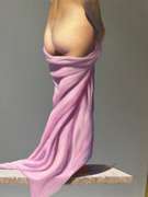 Contemplative Nude Figure Study