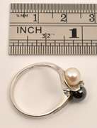 Classic Yin and Yang Pearl Ring