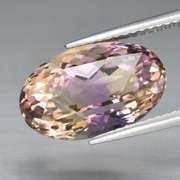 VS clarity 14.7ct unheated real Bolivian Ametrine