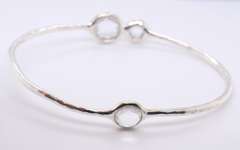 Ippolita Diamond Stella Sterling Silver Bangle